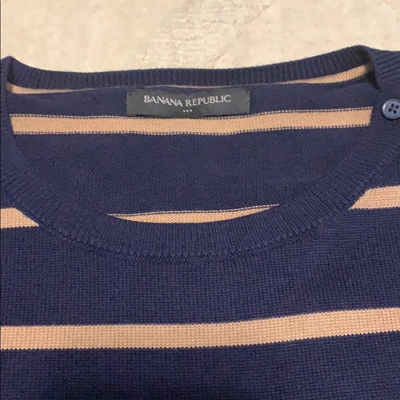 Banana Republic Striped Colorblock Sweater - Picture 3 of 3